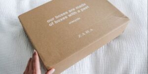 Zara sustainable packaging