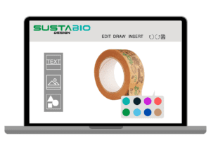 Sustabio Paper Tape Design Online Customisers - Sustabio