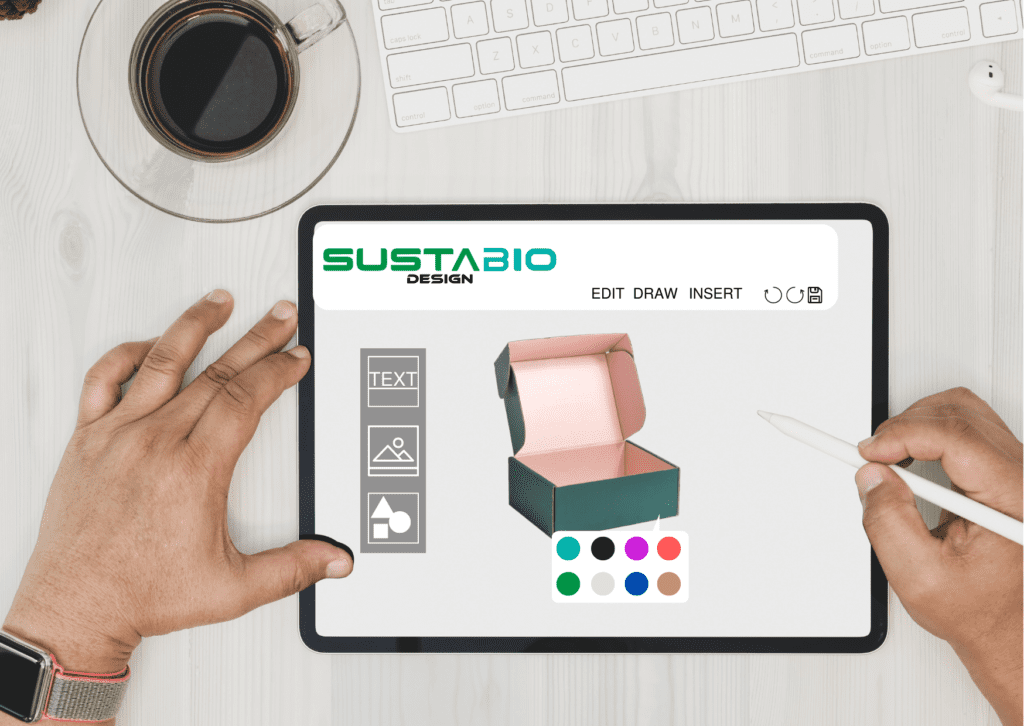 Sustabio Design. Design packaging online in seconds - Sustabio