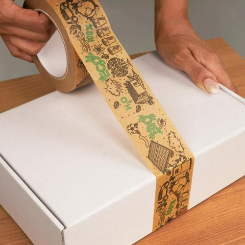Paper Tape Branded - Sustainable Packaging - The Eco Alternative